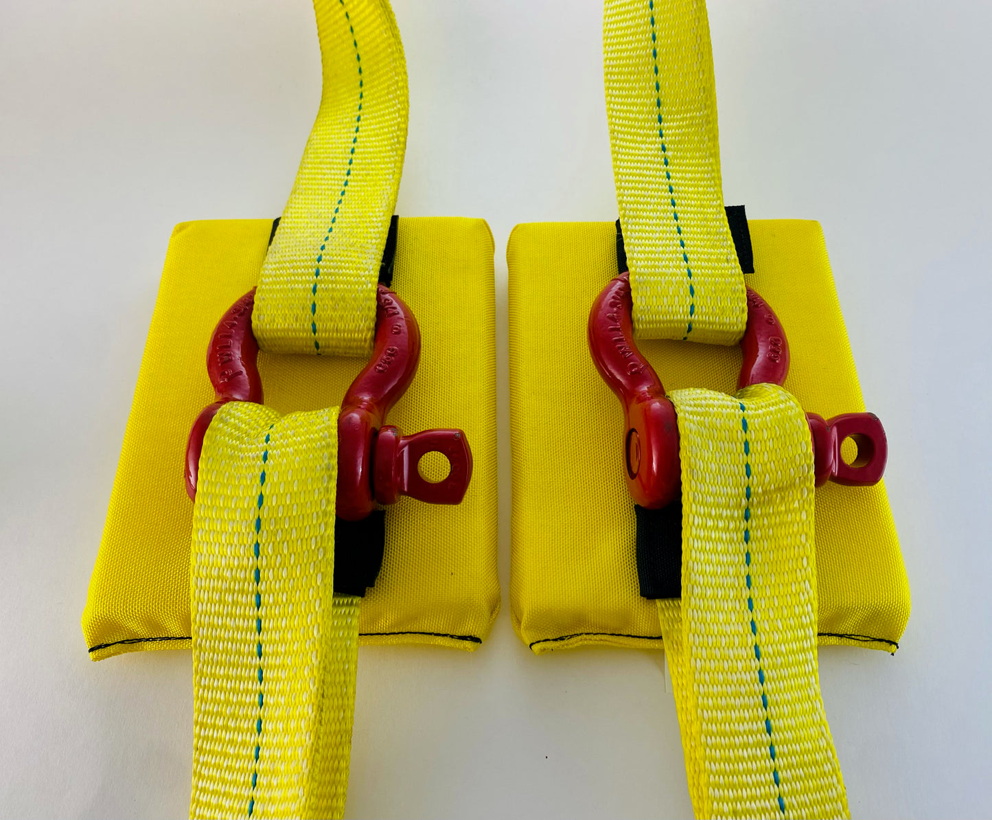 6' Slings, shackles, and Roll-tough pads
